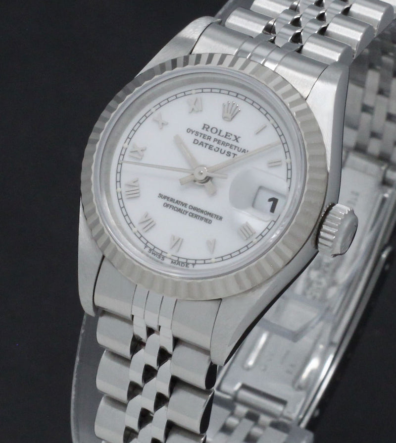 Rolex Oyster Perpetual Lady Datejust 69174 - 1996 - Rolex horloge - Rolex kopen - Rolex dames horloge - Trophies Watches