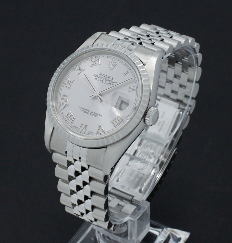 Rolex Datejust 16220 - 1991 - Rolex horloge - Rolex kopen - Rolex heren horloge - Trophies Watches