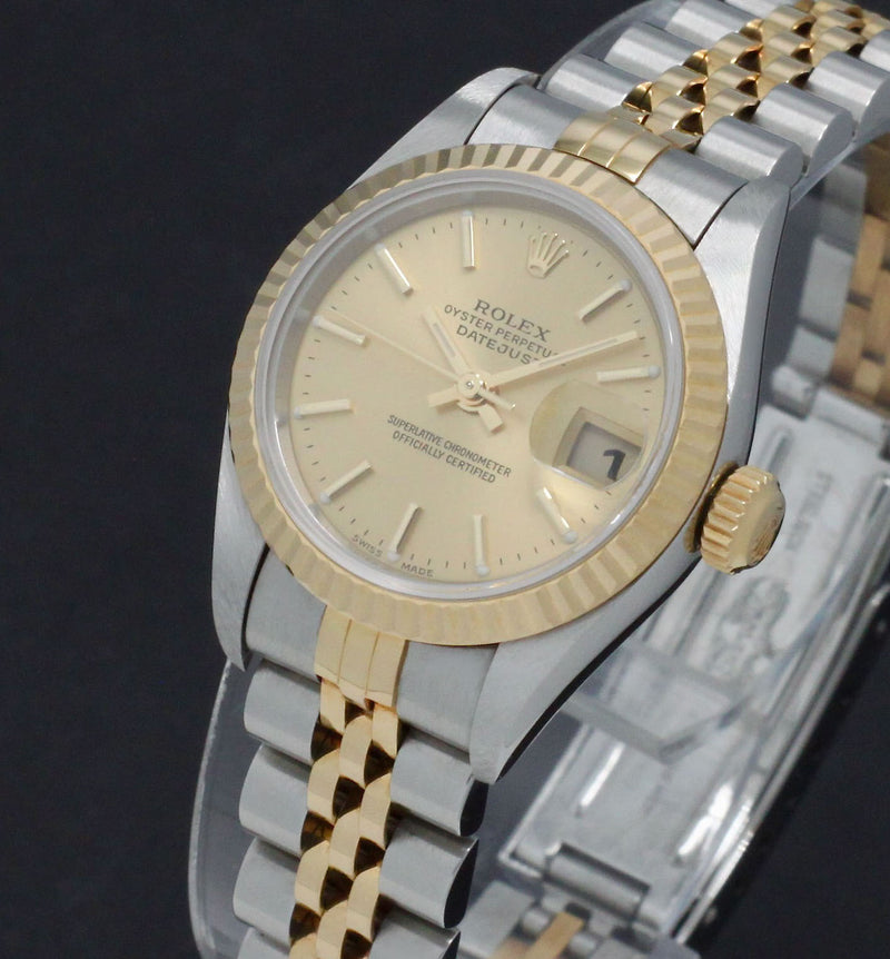 Rolex Lady-Datejust 79173 - 2002 - Rolex horloge - Rolex kopen - Rolex dames horloge - Trophies Watches