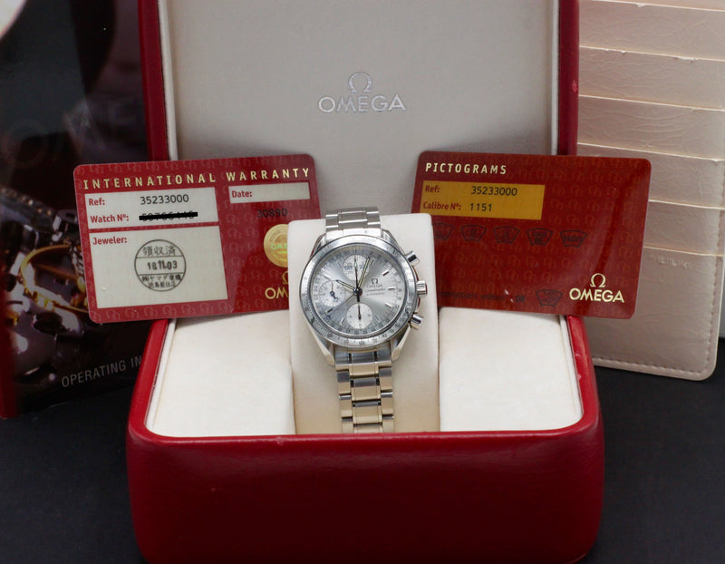 Omega Speedmaster Day Date 3523.30.00 - 2003 - Omega horloge - Omega kopen - Omega heren horloge - Trophies Watches