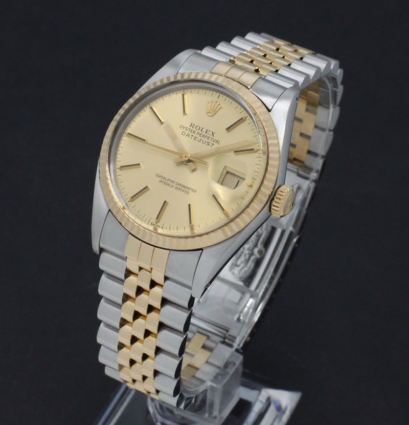 Rolex Datejust 16013 - 1985 - Rolex horloge - Rolex kopen - Rolex heren horloge - Trophies Watches