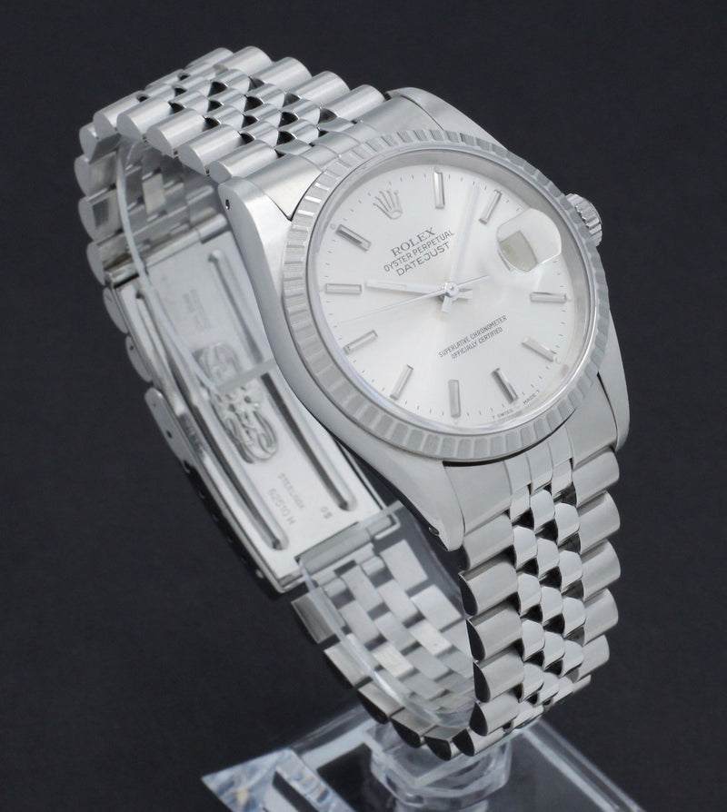 Rolex Datejust 16220 - 1990 - Rolex horloge - Rolex kopen - Rolex heren horloge - Trophies Watches