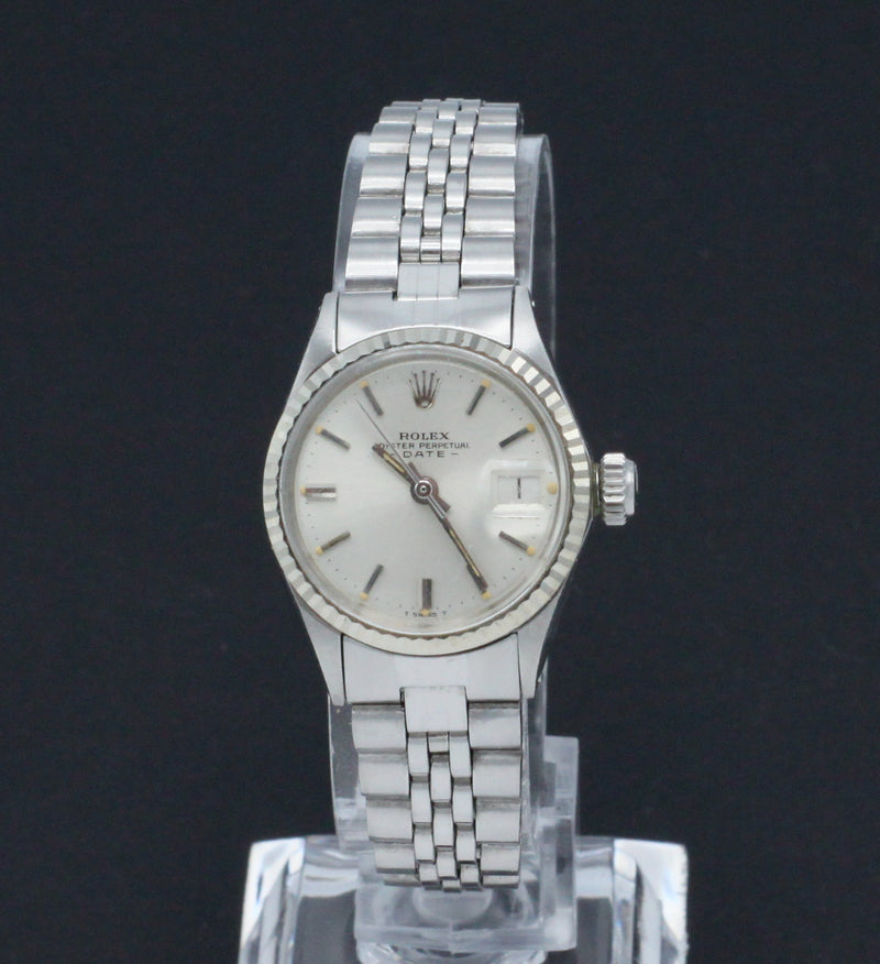 Rolex Oyster Perpetual Lady Date 6517 - 1971 - Rolex horloge - Rolex kopen - Rolex dames horloge -  Trophies Watches