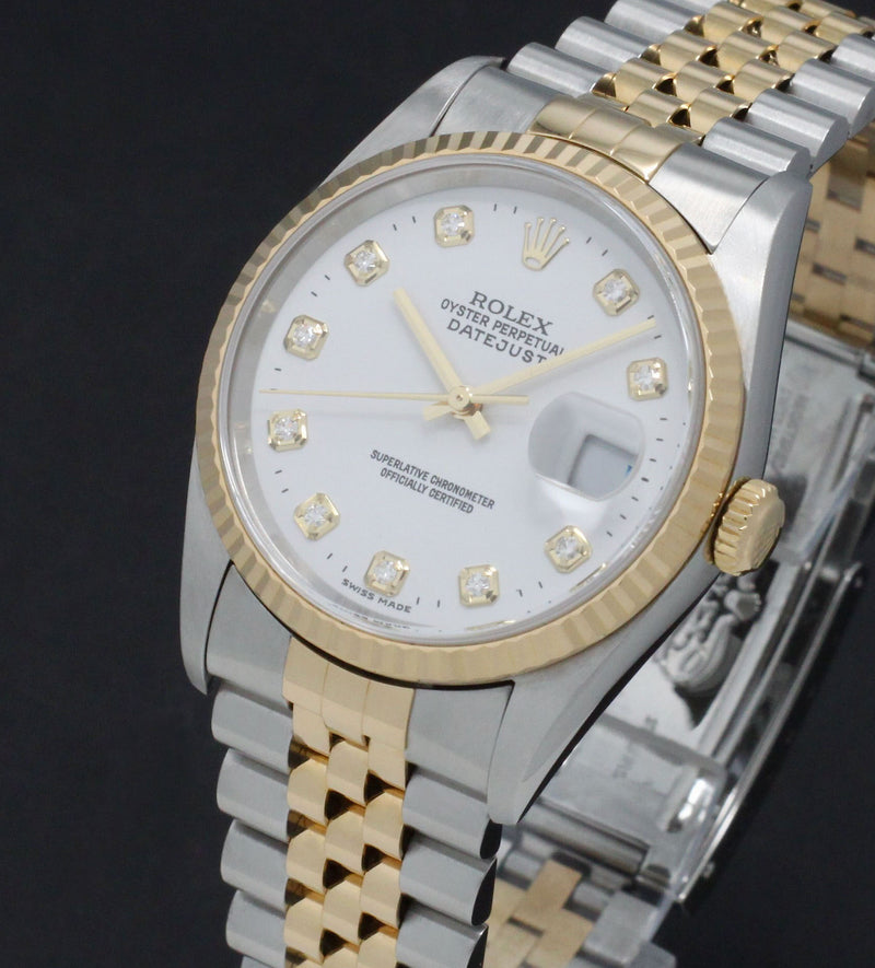 Rolex Datejust 16233G - 2005 - Rolex horloge - Rolex kopen - Rolex heren horloge - Trophies Watches