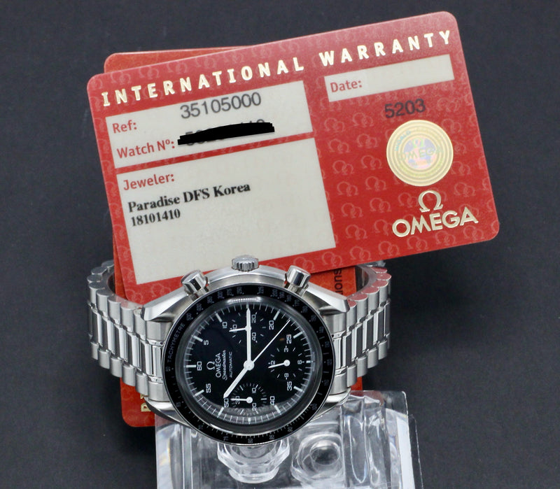 Omega Speedmaster Reduced 3510.50.00 - 1998 - Omega horloge - Omega kopen - Omega heren horloge - Trophies Watches