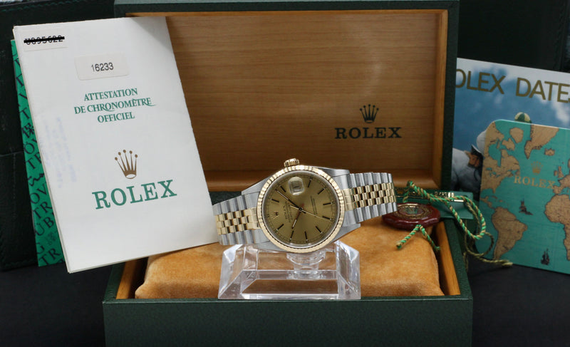 Rolex Datejust 16233 - 1999 - Rolex horloge - Rolex kopen - Rolex heren horloge - Trophies Watches