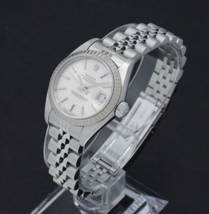 Rolex Oyster Perpetual Lady Datejust 79174 - 2002 - Rolex horloge - Rolex kopen - Rolex dames horloge - Trophies Watches