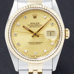 Rolex Datejust 16233G - 1992 - Rolex horloge - Rolex kopen - Rolex heren horloge - Trophies Watches