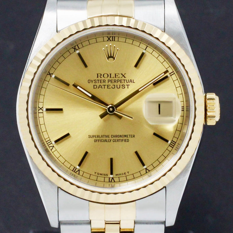 Rolex Datejust 16233 - 1999 - Rolex horloge - Rolex kopen - Rolex heren horloge - Trophies Watches