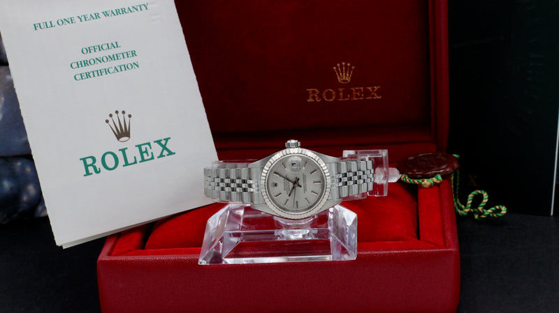 Rolex Oyster Perpetual Lady Datejust 79174 - 2002 - Rolex horloge - Rolex kopen - Rolex dames horloge - Trophies Watches