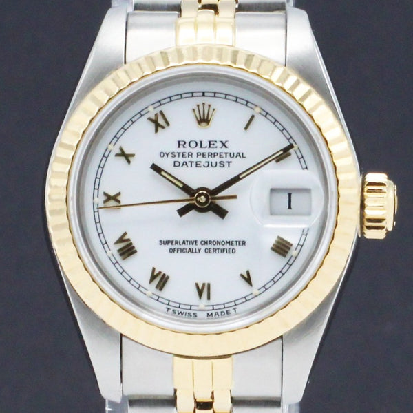 Rolex Lady-Datejust 69173 - 1987 - Rolex horloge - Rolex kopen - Rolex dames horloge - Trophies Watches