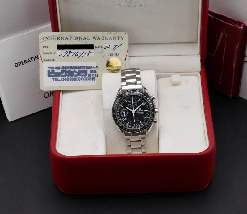 Omega Speedmaster Day Date 3520.50.00 - 2002 - Omega horloge - Omega kopen - Omega heren horloge - Trophies Watches