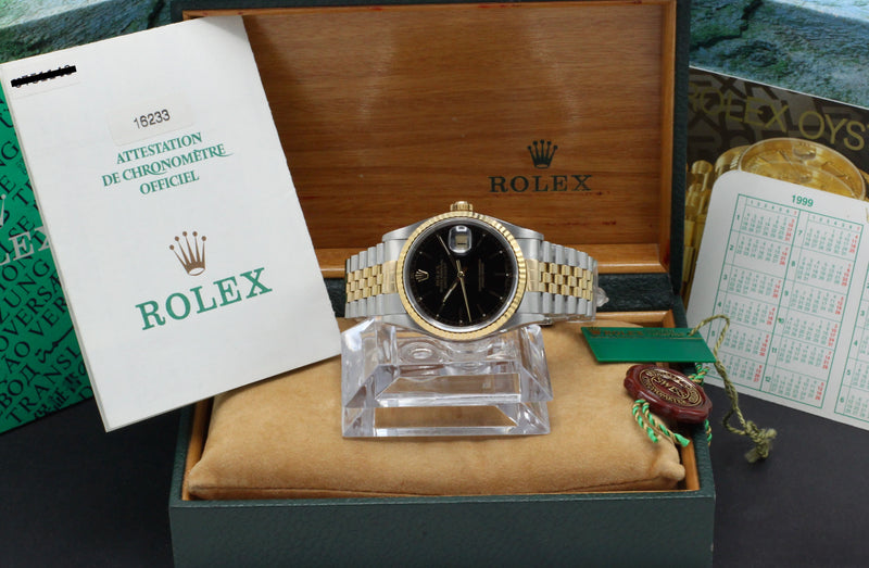 Rolex Datejust 16233 - 1999 - Rolex horloge - Rolex kopen - Rolex heren horloge - Trophies Watches