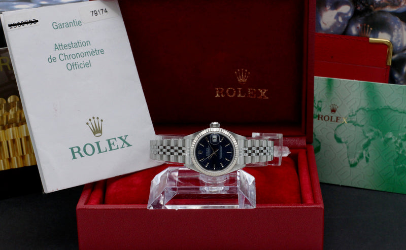 Rolex Oyster Perpetual Lady Datejust 79174 - 2003 - Rolex horloge - Rolex kopen - Rolex dames horloge - Trophies Watches