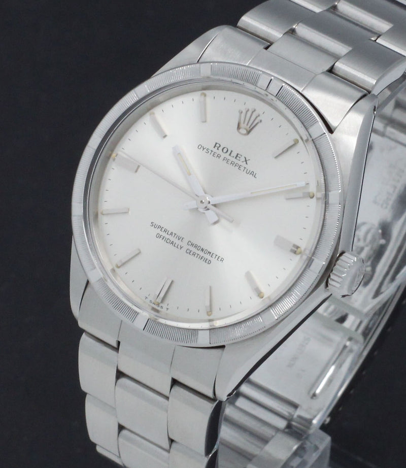 Rolex Oyster Perpetual 34 1007 - 1970 - Rolex horloge - Rolex kopen - Rolex heren horloge - Trophies Watches