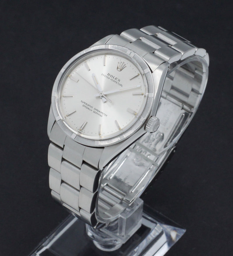 Rolex Oyster Perpetual 34 1007 - 1970 - Rolex horloge - Rolex kopen - Rolex heren horloge - Trophies Watches