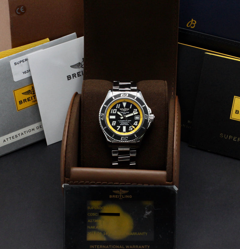 Breitling Superocean 42 A1736402/BA32 - 2016 - Breitling horloge - Breitling kopen - Breitling heren horloge - Trophies Watches