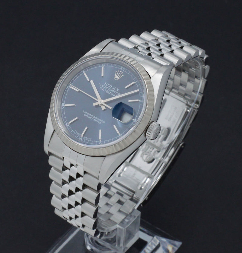 Rolex Datejust 16234 - 1999 - Rolex horloge - Rolex kopen - Rolex heren horloge - Trophies Watches