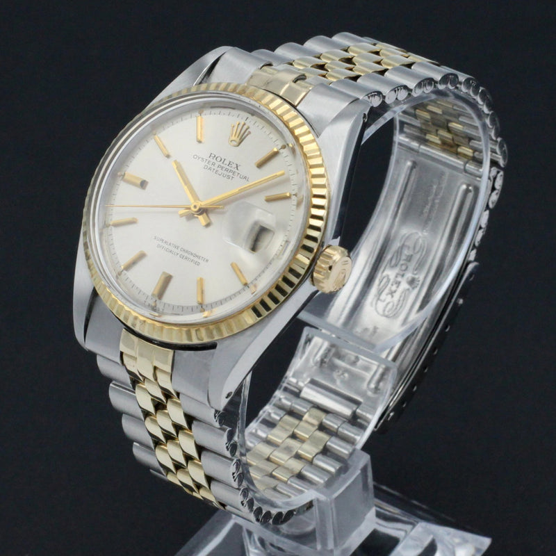 Rolex Datejust 1601 - 1968 - goud/staal - two/tone - Rolex horloge - Rolex kopen - Rolex heren horloge - Trophies Watches