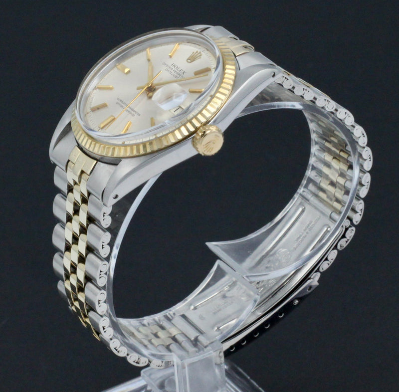 Rolex Datejust 1601 - 1968 - goud/staal - two/tone - Rolex horloge - Rolex kopen - Rolex heren horloge - Trophies Watches