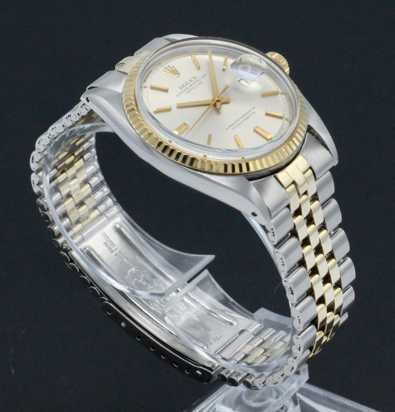 Rolex Datejust 1601 - 1968 - goud/staal - two/tone - Rolex horloge - Rolex kopen - Rolex heren horloge - Trophies Watches