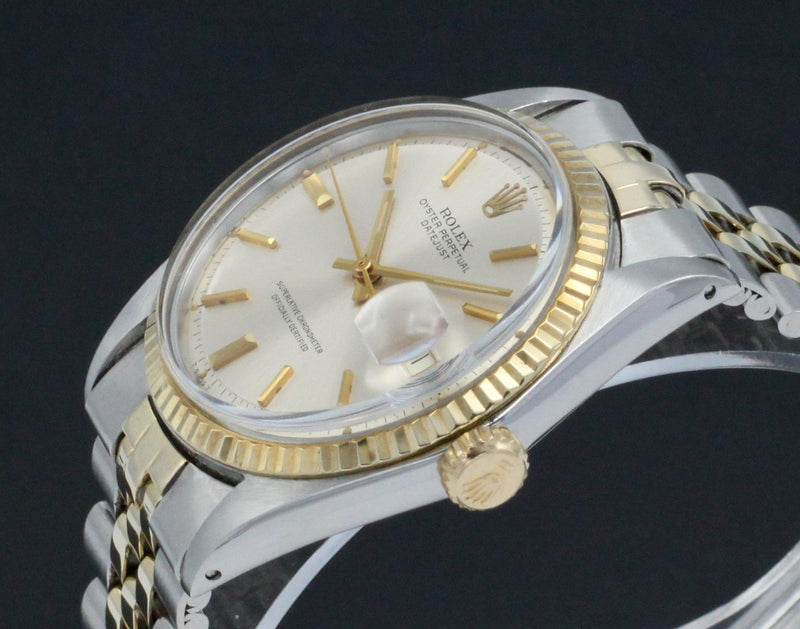 Rolex Datejust 1601 - 1968 - goud/staal - two/tone - Rolex horloge - Rolex kopen - Rolex heren horloge - Trophies Watches