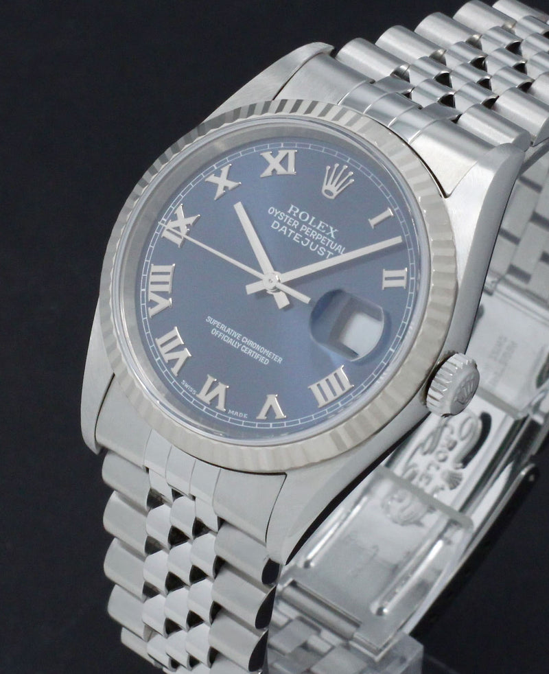 Rolex Datejust 16234 - 2002 - Rolex horloge - Rolex kopen - Rolex heren horloge - Trophies Watches