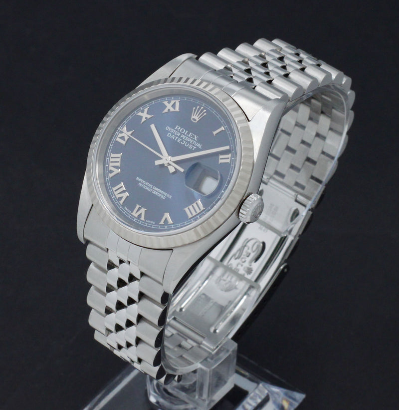 Rolex Datejust 16234 - 2002 - Rolex horloge - Rolex kopen - Rolex heren horloge - Trophies Watches