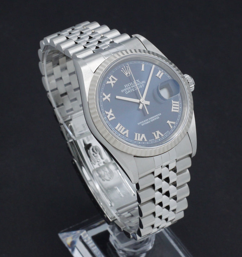 Rolex Datejust 16234 - 2002 - Rolex horloge - Rolex kopen - Rolex heren horloge - Trophies Watches