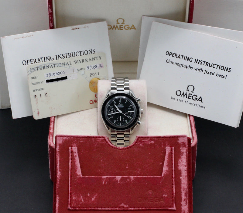 Omega Speedmaster Reduced 3510.50.00 - 1999 - Omega horloge - Omega kopen - Omega heren horloge - Trophies Watches