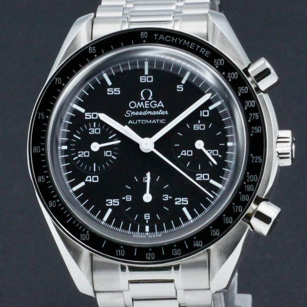 Omega Speedmaster Reduced 3510.50.00 - 1998 - Doos en papieren - Omega horloge - Omega kopen - Omega heren horloge - Trophies Watches