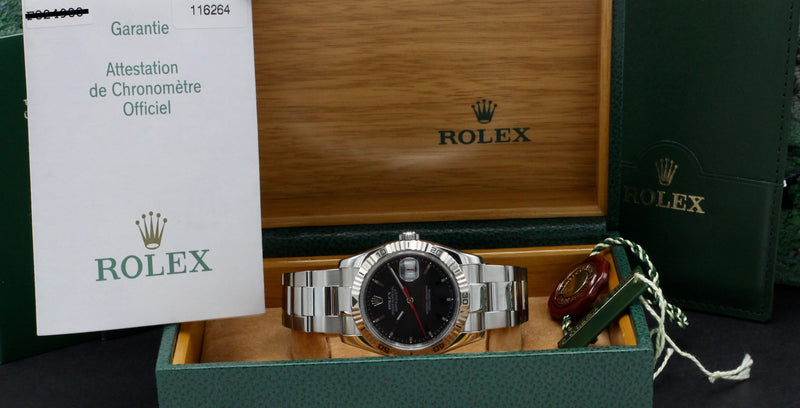 Rolex Datejust Turn-O-Graph 116264 - 2004 - Rolex horloge - Rolex kopen - Rolex heren horloge - Trophies Watches