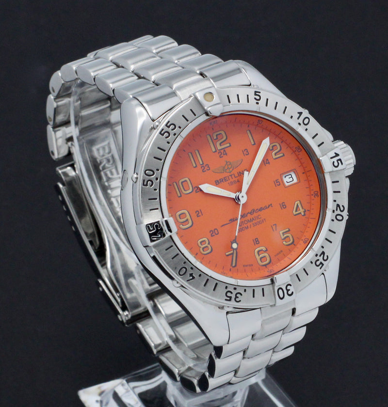 Breitling Superocean A17040 - 1998 - Breitling horloge - Breitling kopen - Breitling heren horloge - Trophies Watches