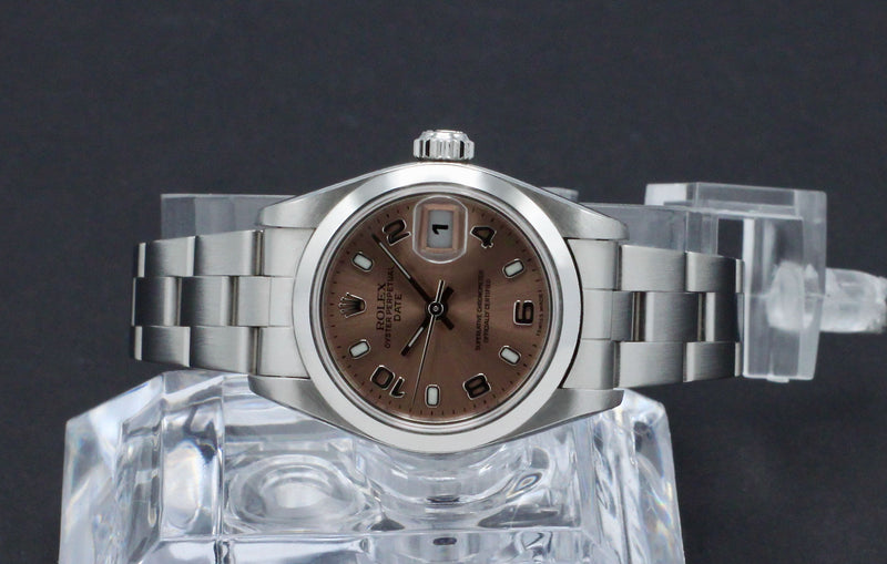 Rolex Oyster Perpetual Lady Date 79160 - 2004 - Rolex horloge - Rolex kopen - Rolex dames horloge - Trophies Watches