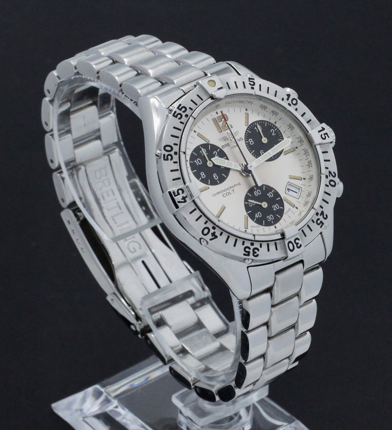 Breitling Colt Chronograph A53035 - 1996 - Breitling horloge - Breitling kopen - Breitling heren horloge - Trophies Watches
