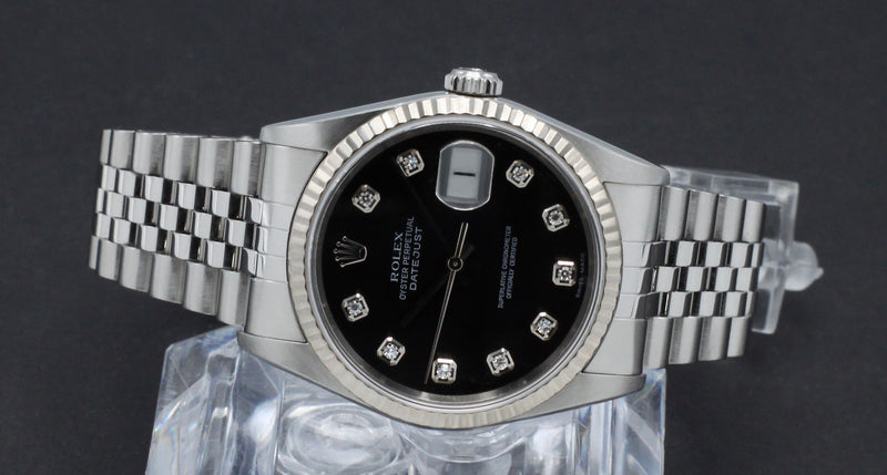 Rolex Datejust 16234G - 2005 - Rolex horloge - Rolex kopen - Rolex heren horloge - Trophies Watches