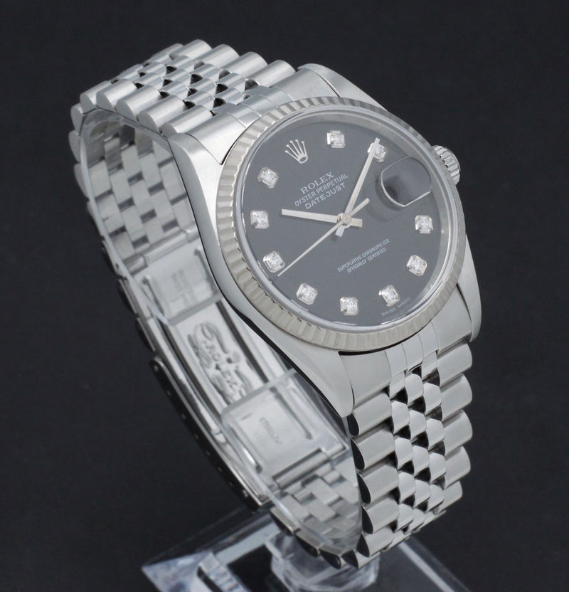 Rolex Datejust 16234G - 2005 - Rolex horloge - Rolex kopen - Rolex heren horloge - Trophies Watches