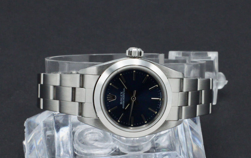 Rolex Oyster Perpetual 67180 - 1998 - Rolex horloge - Rolex kopen - Rolex dames horloge - Trophies Watches