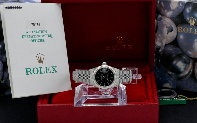 Rolex Oyster Perpetual Lady Datejust 79174 - 2002 - Rolex horloge - Rolex kopen - Rolex dames horloge - Trophies Watches