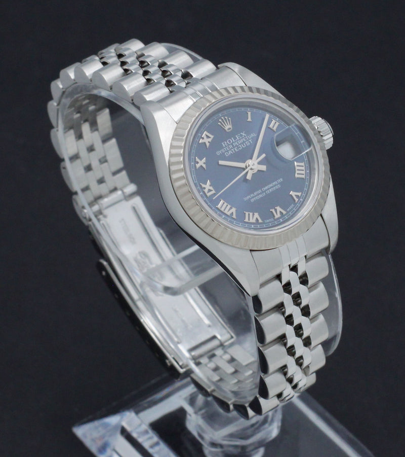 Rolex Oyster Perpetual Lady Datejust 79174 - 2001 - Rolex horloge - Rolex kopen - Rolex dames horloge - Trophies Watches