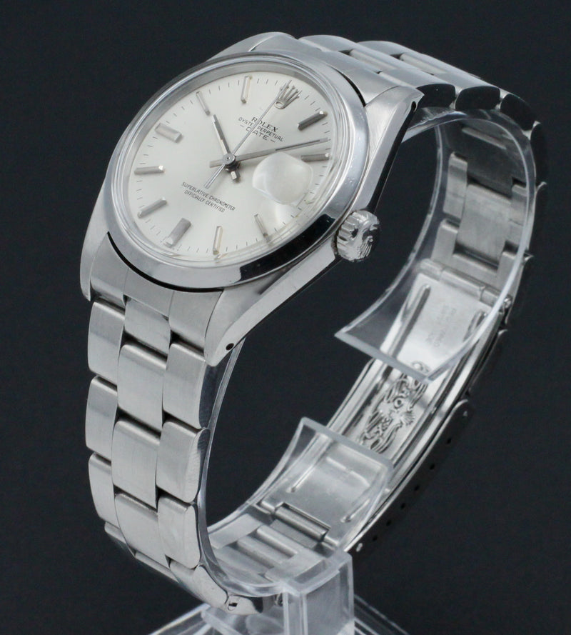 Rolex Oyster Perpetual Date 1500 serviced - 1971 - Rolex horloge - Rolex kopen - Rolex heren horloge - Trophies Watches