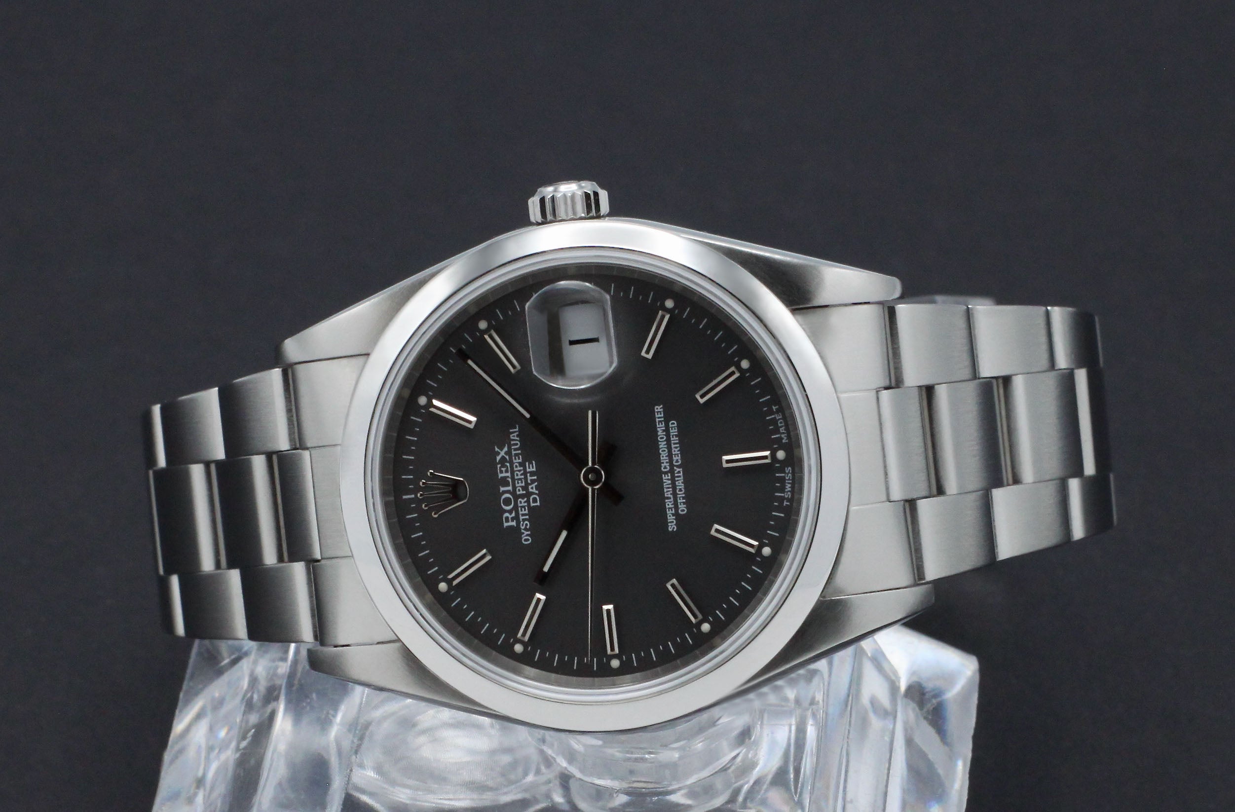 Rolex Oyster Perpetual Date 15200 - 1995 - Rolex horloge - Rolex kopen - Rolex heren horloge - Trophies Watches