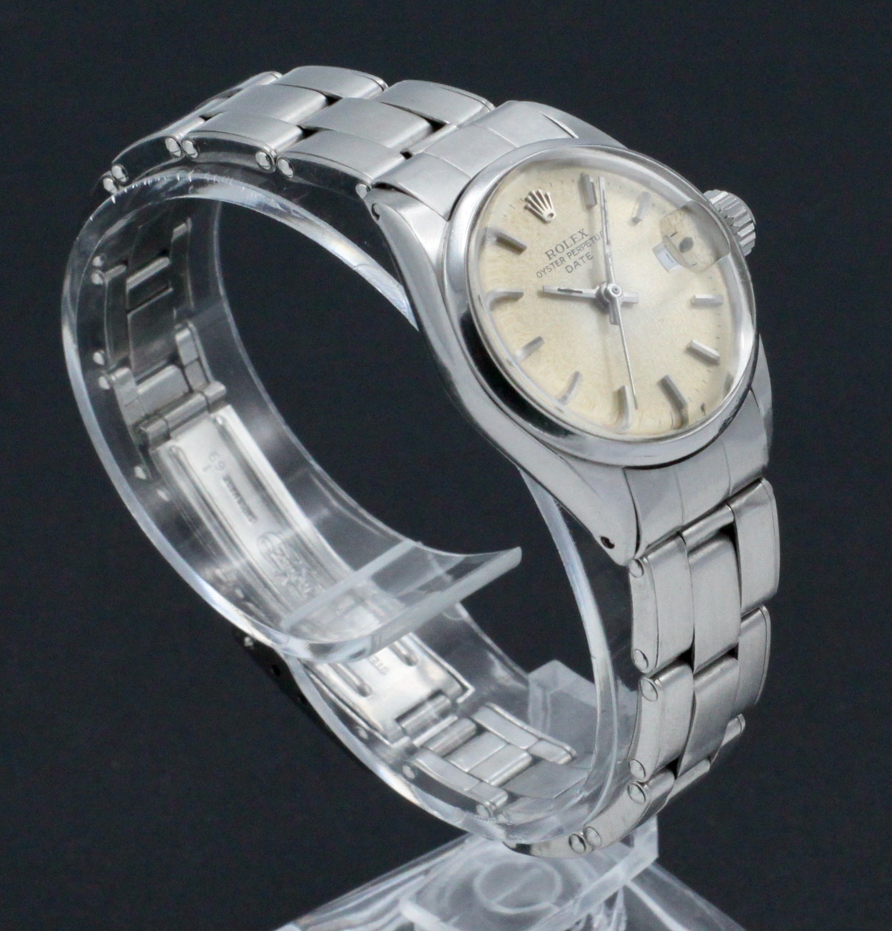 Rolex Oyster Perpetual Lady Date 6516 - 1970 - Rolex horloge - Rolex kopen - Rolex dames horloge - Trophies Watches