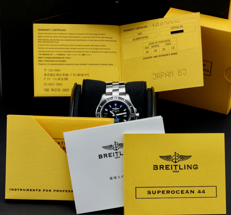 Breitling Superocean 44 A1739102 - 2013 - Breitling horloge - Breitling kopen - Breitling heren horloge - Trophies Watches