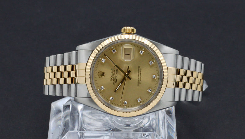 Rolex Datejust 16013G - 1987 - Rolex horloge - Rolex kopen - Rolex heren horloge - Trophies Watches