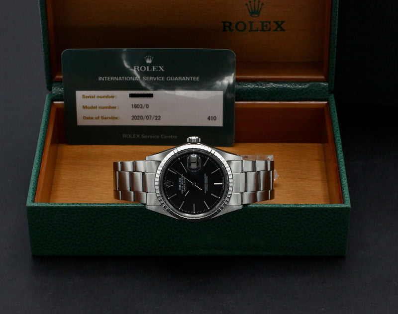 Rolex Datejust 1603 - 1969 - Rolex horloge - Rolex kopen - Rolex heren horloge - Trophies Watches