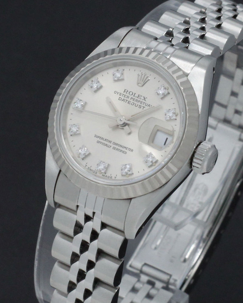 Rolex Oyster Perpetual Lady Datejust 69174G - 1993 - Rolex horloge - Rolex kopen - Rolex dames horloge - Trophies Watches