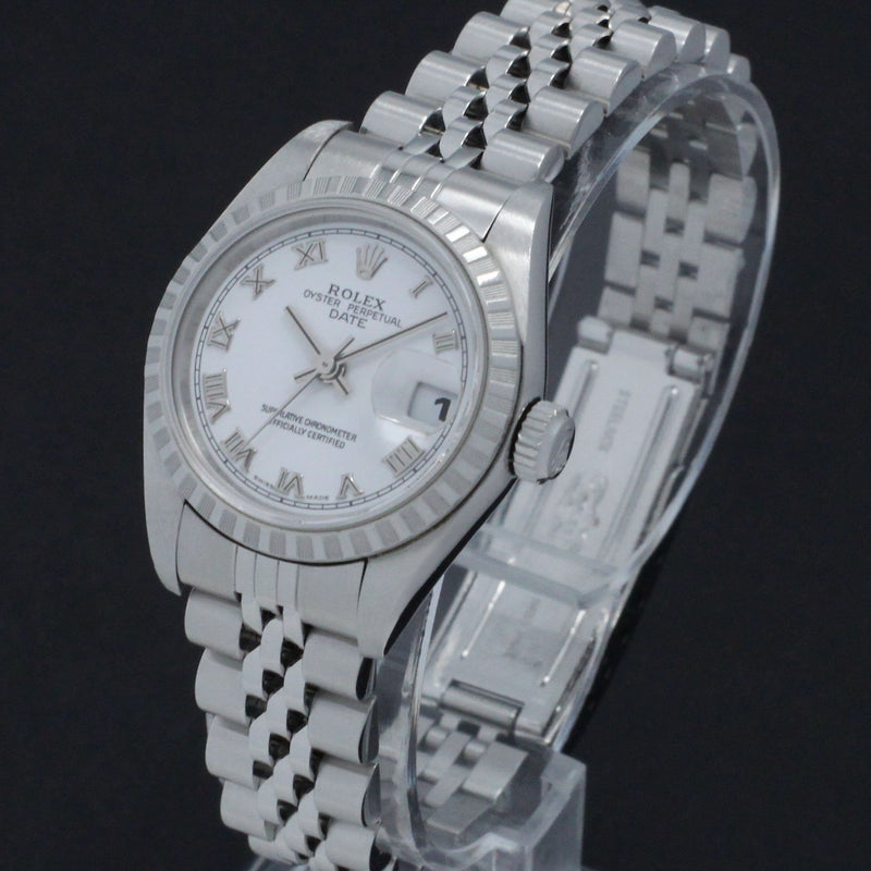 Rolex Oyster Perpetual Lady Date 79240 - 2006 - Rolex horloge - Rolex kopen - Rolex dames horloge - Trophies Watches