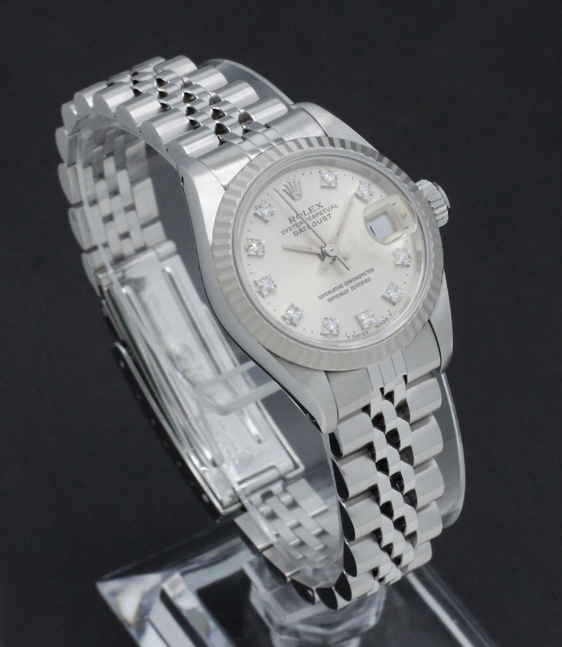 Rolex Oyster Perpetual Lady Datejust 69174G - 1993 - Rolex horloge - Rolex kopen - Rolex dames horloge - Trophies Watches