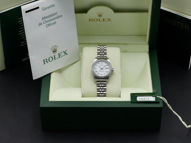 Rolex Oyster Perpetual Lady Date 79240 - 2006 - Rolex horloge - Rolex kopen - Rolex dames horloge - Trophies Watches